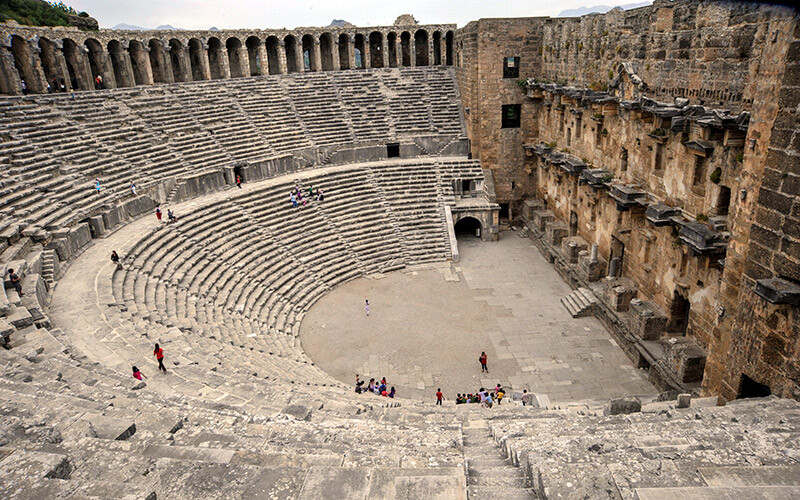 Perge, Aspendos, Side  Tour