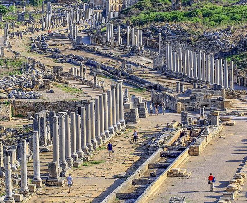 Perge, Aspendos, Side  Tour